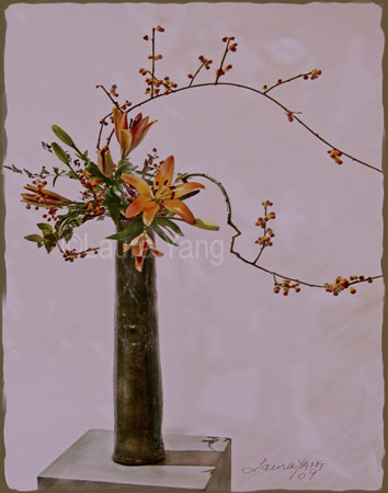 Yellow Lillies_14_x11_